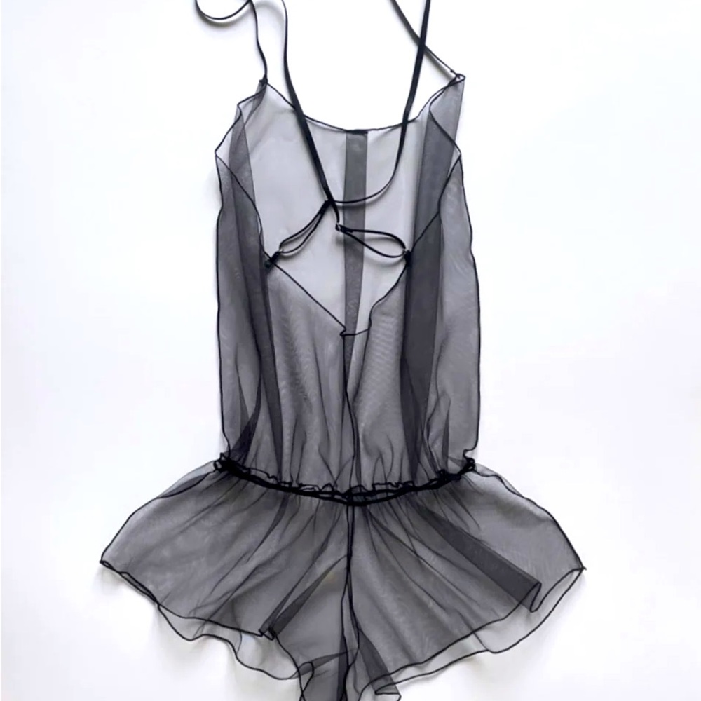 Naked Letter Black Diamond Bodysuit NWT